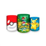 Trio Capas Cilindros Sublimados Tema Pokemon 1631