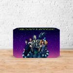 Capa Decorativa para 2 Mesas Quadrada Sublimada Tema Os Fantasmas se divertem 2067