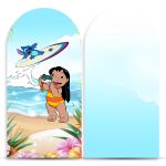 Capa Painel Romano Sublimado Tema Lilo Stitch 2594