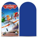 Painel Romano Tema Aviões 2628