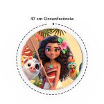 Kit 48 Capas Sousplat Sublimados Tema Moana 24