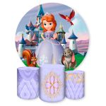Kit 4 peças Full Tema Princesa Sofia 309