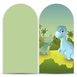Capa Painel Romano Tema Dino Baby 3112