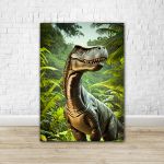 Capa Painel Retangular Sublimado Tema Dinossauro 3126