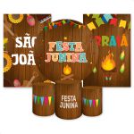 Kit 6 Capas Tema Festa Junina 3138