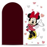 Capa Painel Romano Sublimado Tema Minnie 345