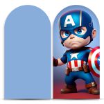 Painel Romano Tema Capitão América 4008