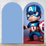 Painel Romano Tema Capitão América 4008