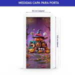 Capa Porta Tema Halloween 4012