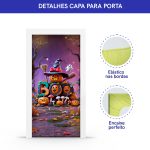 Capa Porta Tema Halloween 4012