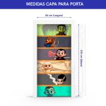 Capa Porta Tema Halloween 4014
