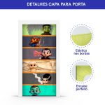 Capa Porta Tema Halloween 4014