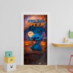 Capa Porta Tema Halloween 4015
