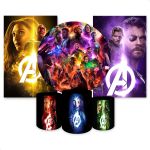 Kit 6 Peças Tema Vingadores 4027