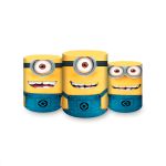 Trio Capas Cilindros Sublimados Tema Minions 405