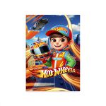 Capa Painel Retangular Sublimado Tema hotwheels 4055