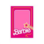 Capa Painel Retangular Sublimado Tema Barbie 4103