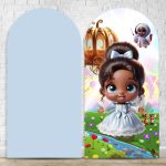 Capa Painel Romano Tema Princesa 