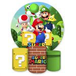 Kit 4 Capas Tema Mario Bros 4211