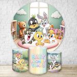 Kit 4 Capas Tema Baby Looney Tunes 4223