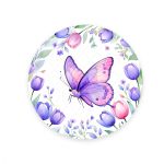 Painel Redondo Tema Borboleta 4224