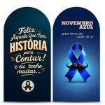 Painel Romano Tema Novembro Azul 4234