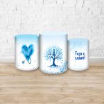 Trio de Cilindros Tema Novembro Azul 4234