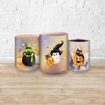 Trio de Cilindros Tema Halloween 4237