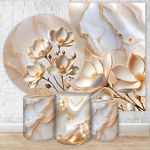 Kit 5 Peças Tema Flores 4307