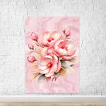 Painel Retangular Tema Flores 4311