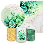 Kit 5 Peças Tema Flores 4312