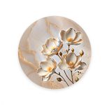 Painel Redondo Tema Flores 4319