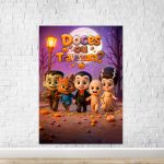 Painel Retangular Tema Halloween 4319