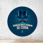 Painel Redondo Tema Novembro Azul 4325