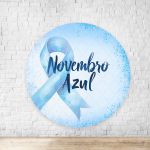 Painel Redondo Tema Novembro Azul 4326