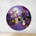 Painel Redondo Tema Halloween 4330