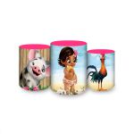 Trio Capas Cilindros Sublimados Tema Moana 491