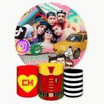 Kit 4 peças Full Tema Mamonas 5000
