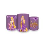 Trio Capas Cilindros Sublimados Tema Rapunzel 502 