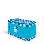 Capa Decorativa para 2 Mesas Quadrada Sublimada Tema Novembro azul 5113
