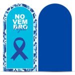 Capa Painel Romano Sublimado Tema Novembro azul 5113