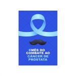 Capa Painel Retangular Sublimado Tema Novembro azul 5114