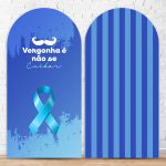 Capa Painel Romano Sublimado Tema Novembro azul 5115