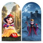 Capa Painel Romano Sublimado Tema Branca de Neve 7011