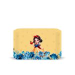 Capa Decorativa para 2 Mesas Quadrada Sublimada Tema Branca de Neve 7012