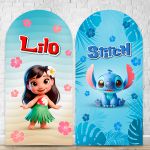 Painel Romano Tema Lilo & Stitch 7044