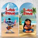 Painel Romano Tema Lilo & Stitch 7054