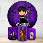 Kit 4 Capas Tema Wandinha 7095