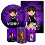 Kit 5 Peças Capas Tema Wandinha 7095