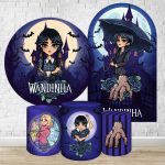 Kit 4 Capas + Romano Tema Wandinha 7096